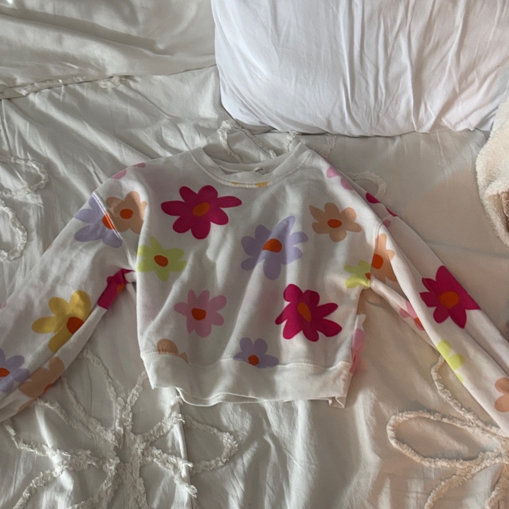 Floral Kids Sweatshirt